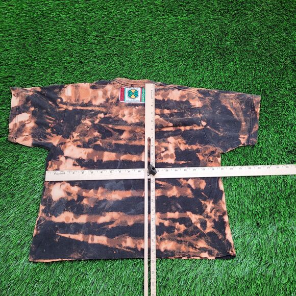 Cross-Colours Crop-Top Shirt Womens Medium 19x20 Bleached - Picture 5 of 12